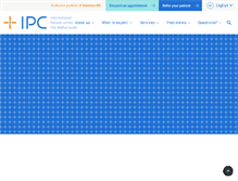 Tablet Screenshot of ipc.nl